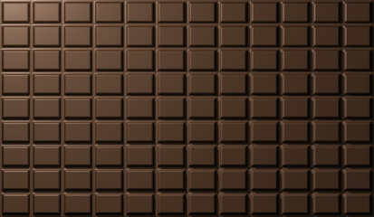 texture of chocolate bar. 3d render