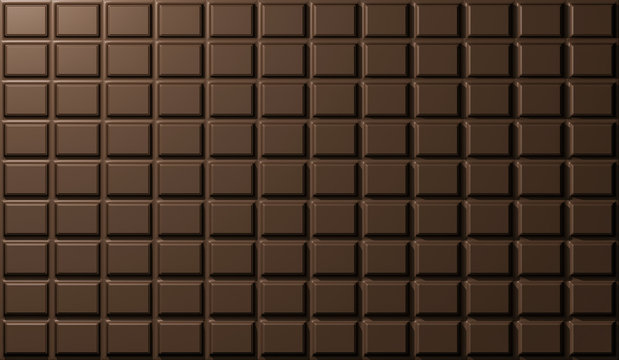 texture of chocolate bar. 3d render