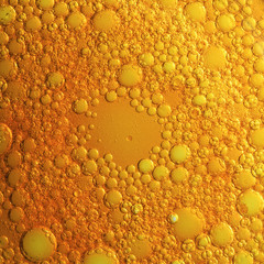oil water emulsion golden brown