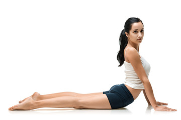 Obraz premium woman in yoga position