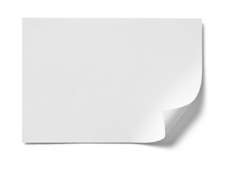 white note paper office business