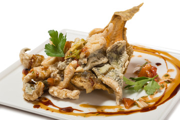 Fried flounder in the Eastern