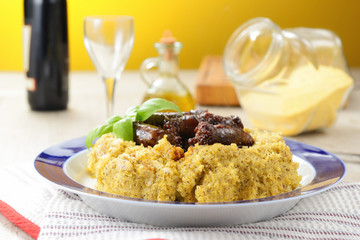 Salsiccia e polenta