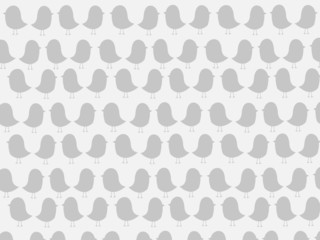 Cute birds in vector