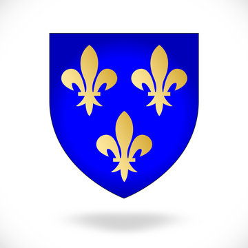 France - Ile de France (blason)