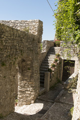 stone passage at Labro, Rieti