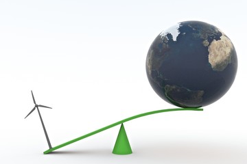 Energia pulita che rialzerà il mondo © albasu