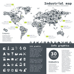 Industrial map