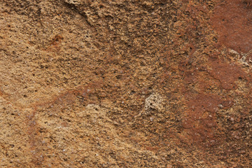 Surface of the brown stone