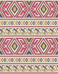 seamless islamic moroccan floral pattern