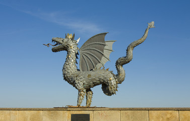 Fototapeta premium Kazan, dragon - symbol of the city