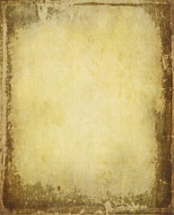 Naklejka premium sheet of old, soiled paper background, grunge texture
