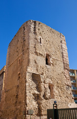 Fototapeta na wymiar Tower (XVII c.) of the Trinitarians convent. Marseilles, France