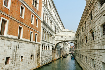 Fototapeta na wymiar Venezia in a tourist season.