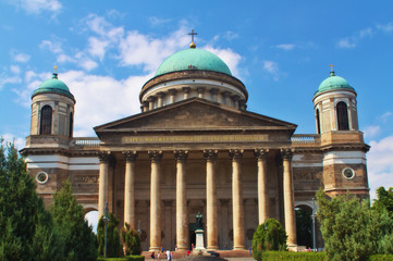 View of an Esztergom Basilica