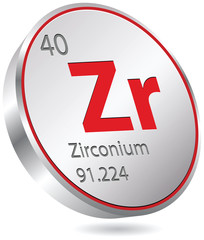 zirconium element