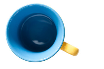 Empty coffee cup