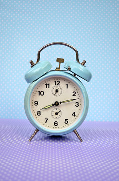 Retro turquoise clock