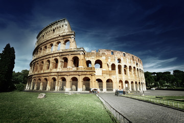 Naklejka na ściany i meble Koloseum w Rzymie, Włochy