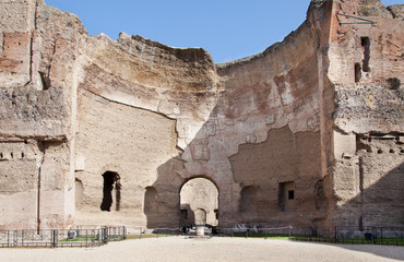 Naklejka premium Baths of Caracalla, Rome, Italy