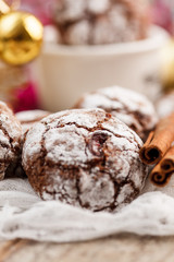 christmas chocolate cookies