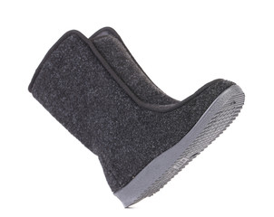 Winter man's boot.