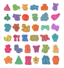 Toys icons