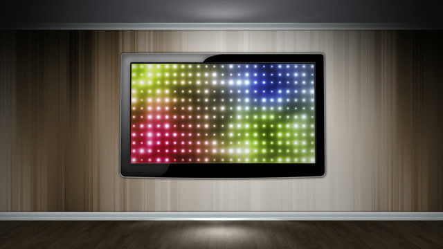 Wall Lights in Monitors, with Zoom Camera