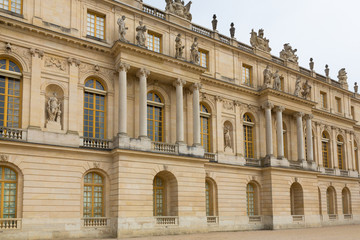 Fototapeta na wymiar Versailles Exterior Wall