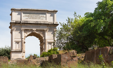 Fototapeta na wymiar Arch of Titus