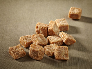 Brown sugar cubes