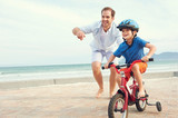 learning to ride a bike