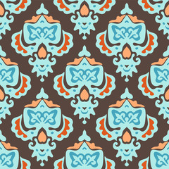 Vintage seamless pattern vector