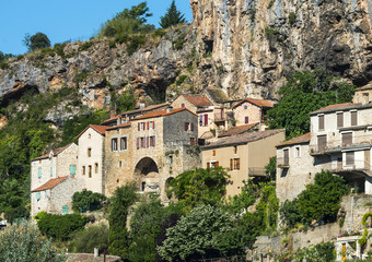 Obraz premium Peyre, old village near Millau