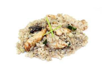 risotto au poulet