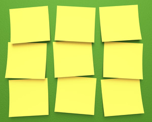 Fototapeta premium Post-It with clipping path included.