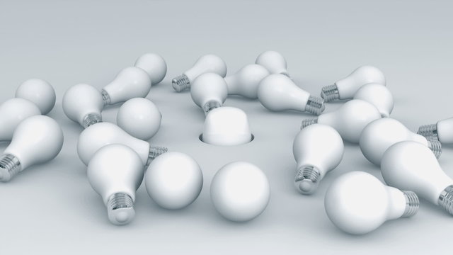 Led buld and incandescent lamps