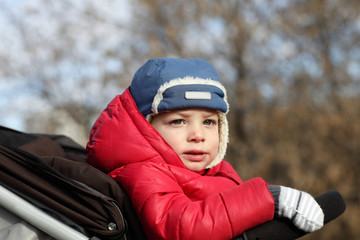 Child in a stroller