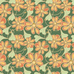 floral  Seamless Pattern
