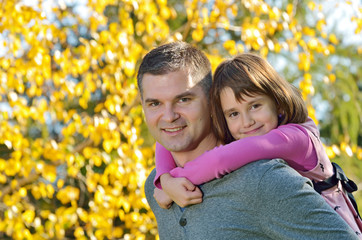 Father and daughter