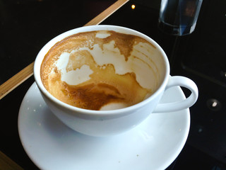 Empty cup of coffee