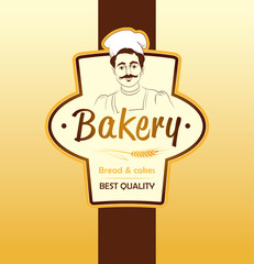 Bakery. loaf, baguette, baked goods, croissant, cupcake, bagel.