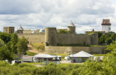 Castle Ivan-gorod, Russia