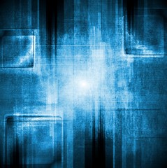 Abstract blue grunge illustration