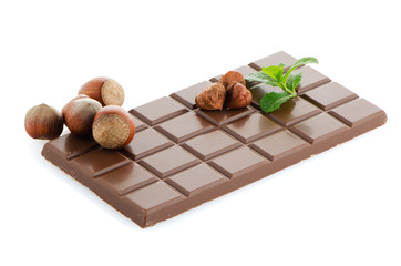 Chocolate Bar with hazelnuts