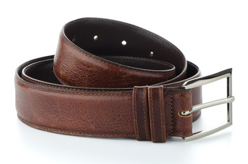 Leather belt