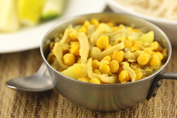Cooked chickpeas
