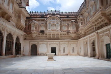 Fototapeta na wymiar Pałac w Indiach
