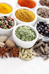lots of spices