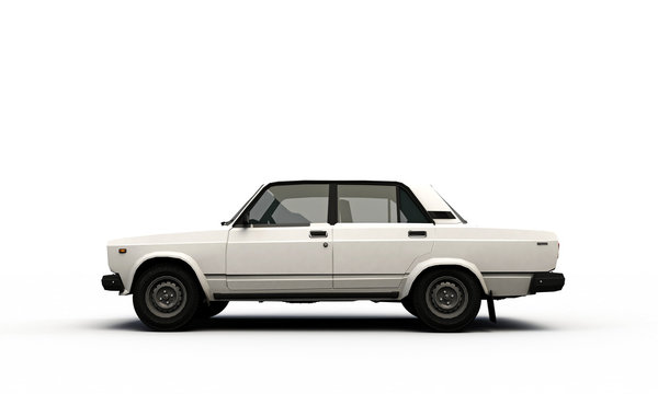 old car profile